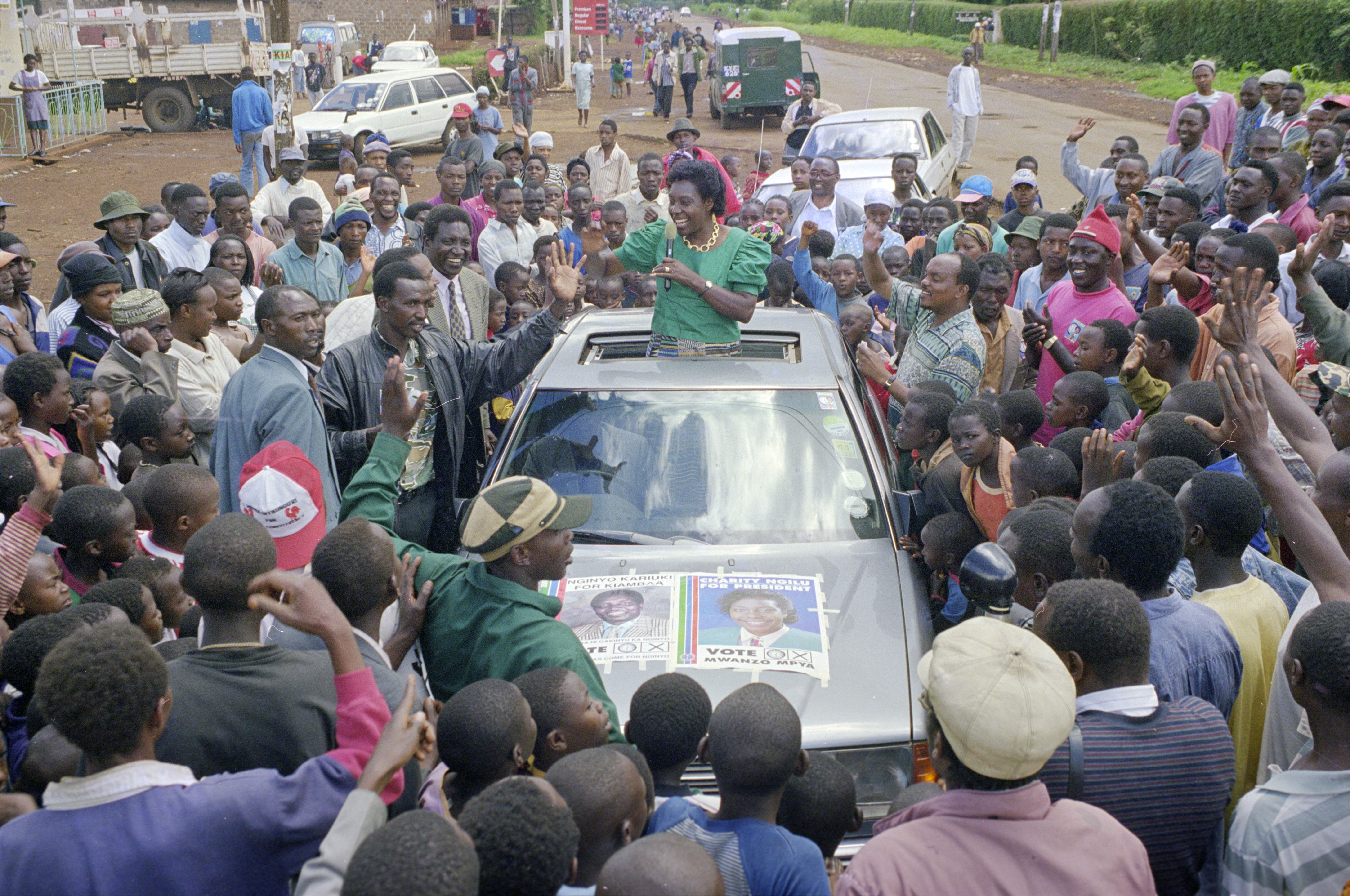 Charity Ngilu, Presidential Candidate Kenya, 1997