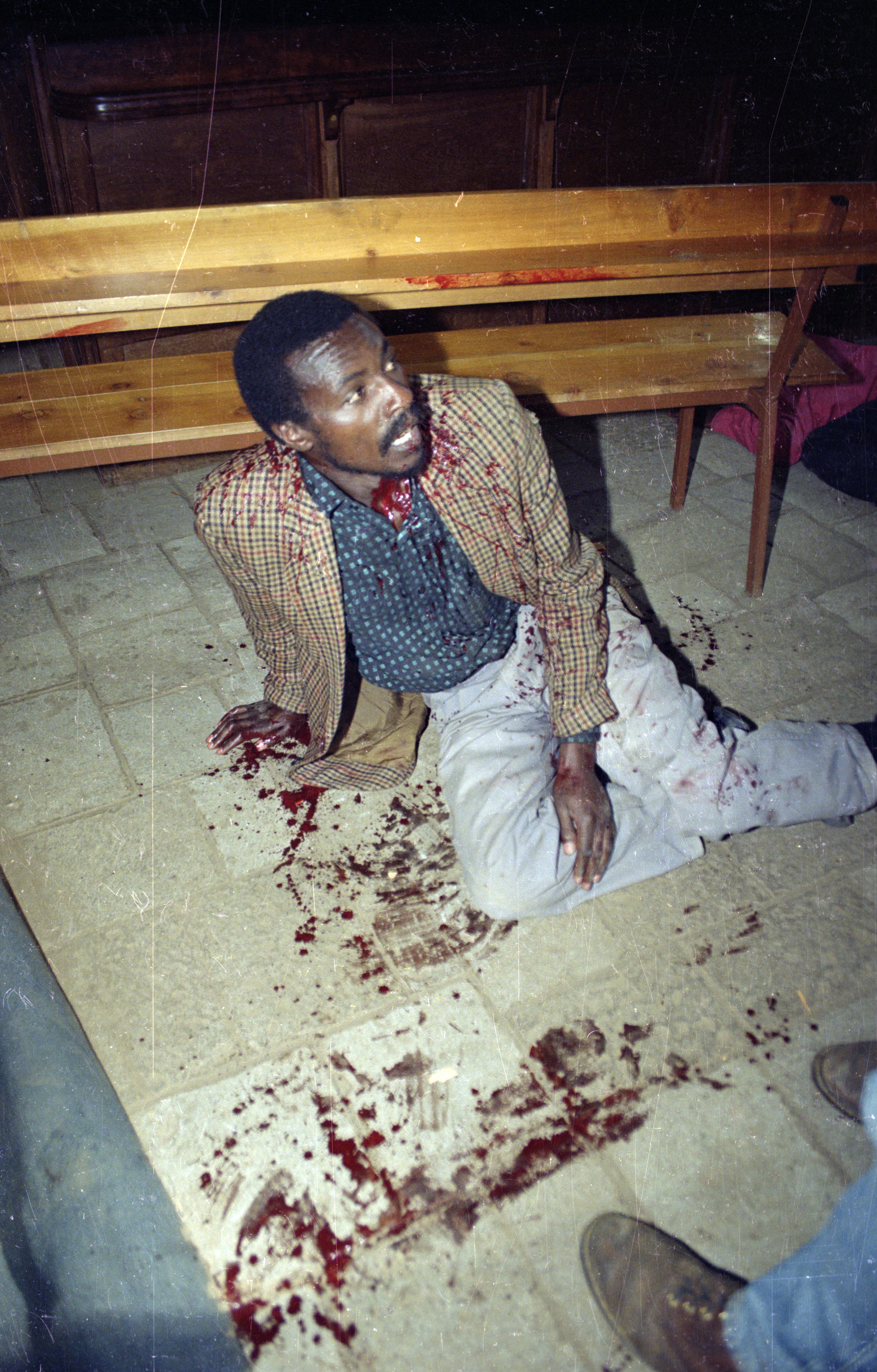 Riots in Nairobi multi part system clamour - police stormed into Nairobi Cathedral Uhuru Highway 1997