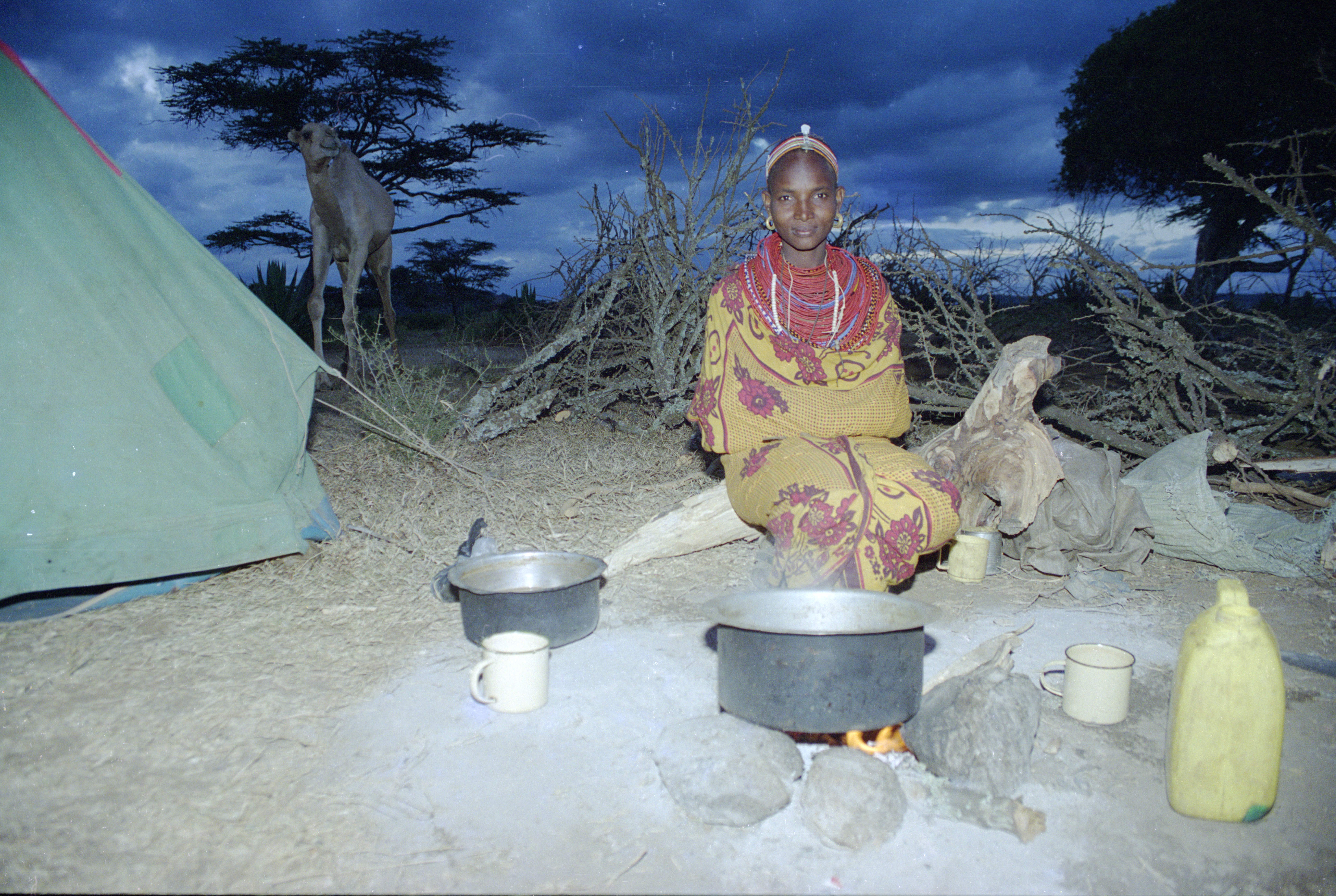 Samburu family Mararal Kenya  Pastoralist Community