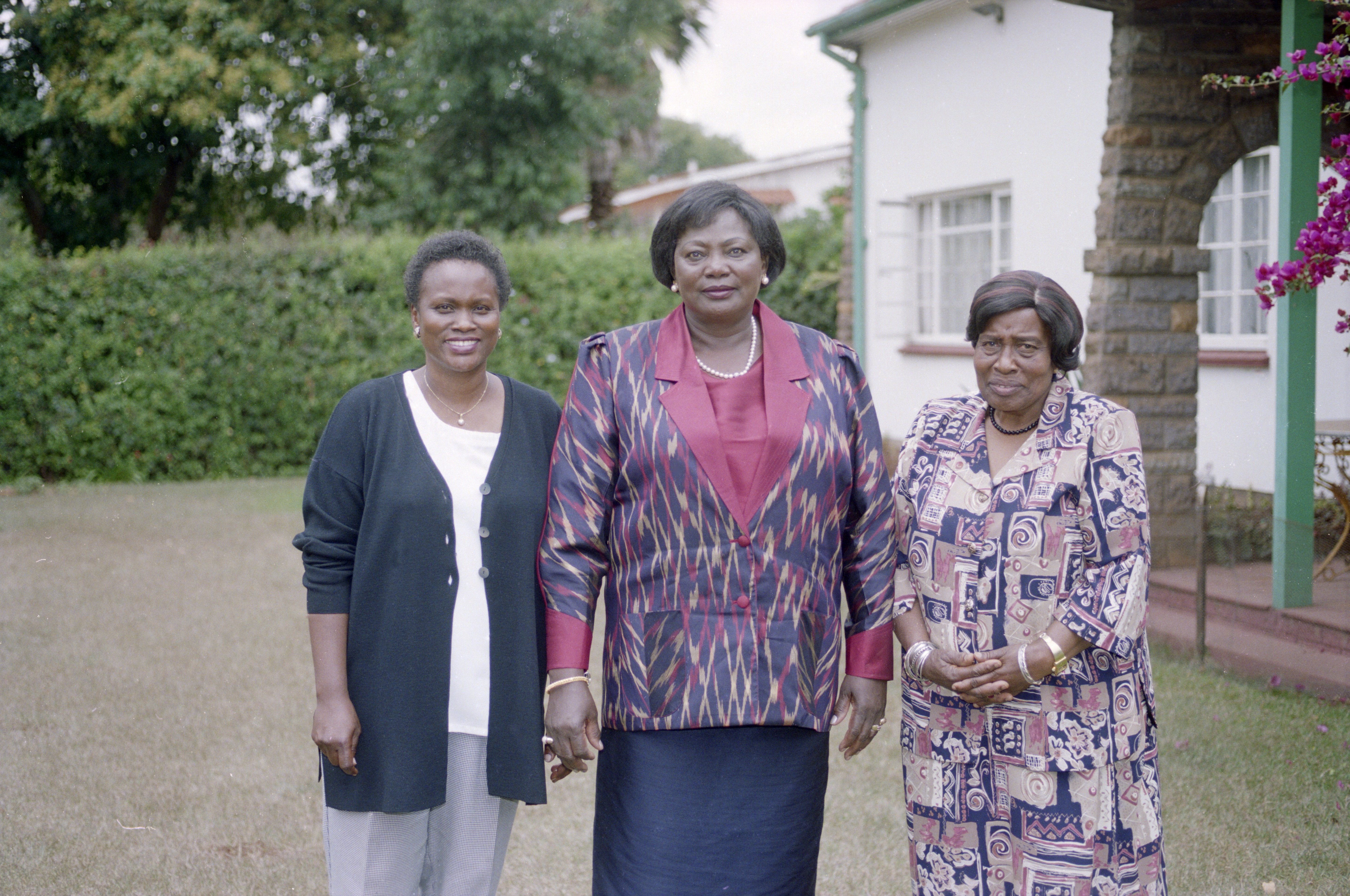 First Lady of The Republic, Mama Nigina Kenyatta, & Christina Platt Kenyatta