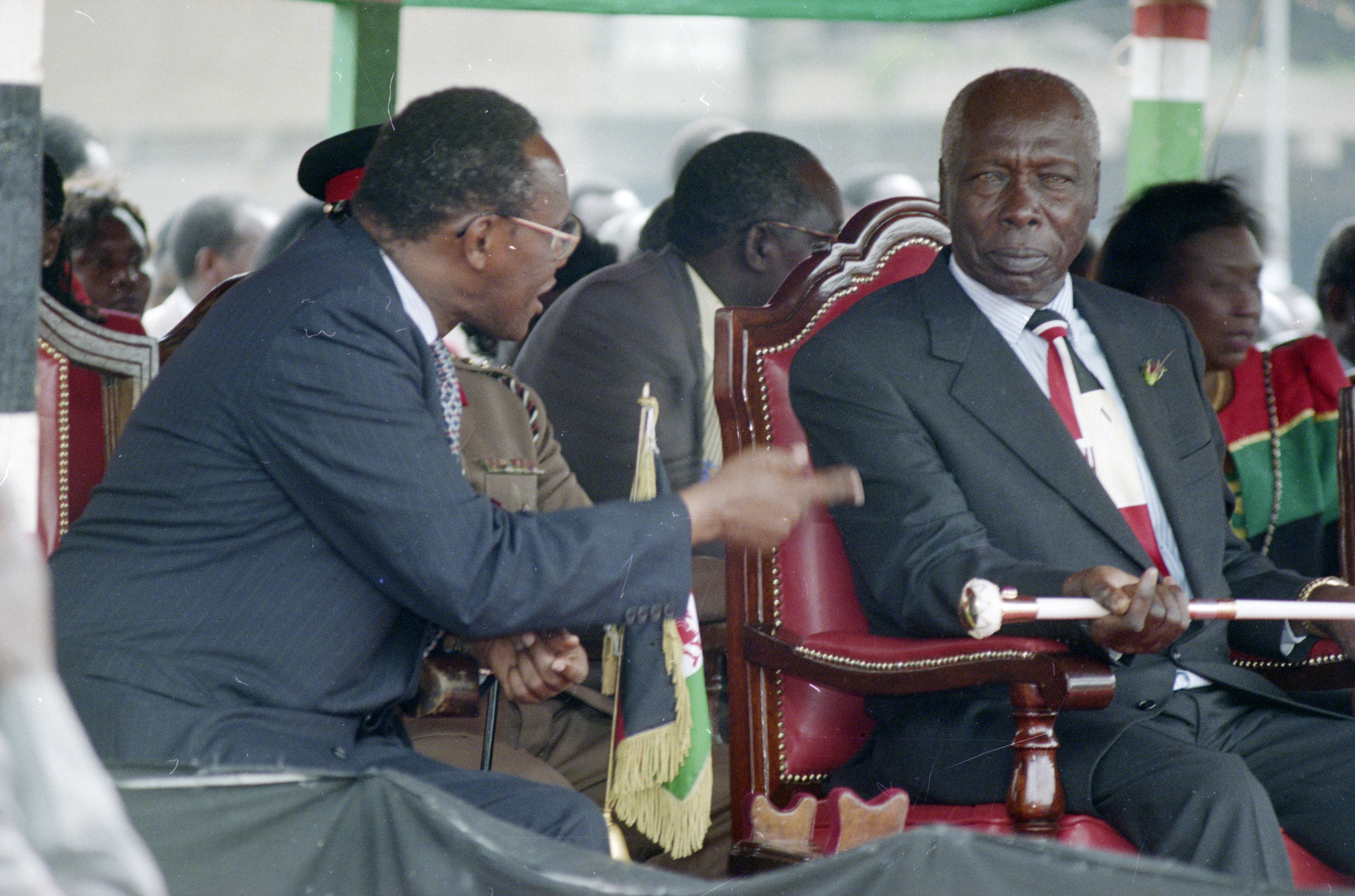 First Independant Party of Kenya Henchmen.Moi, Kamotho Saitoti Raila Ondinga