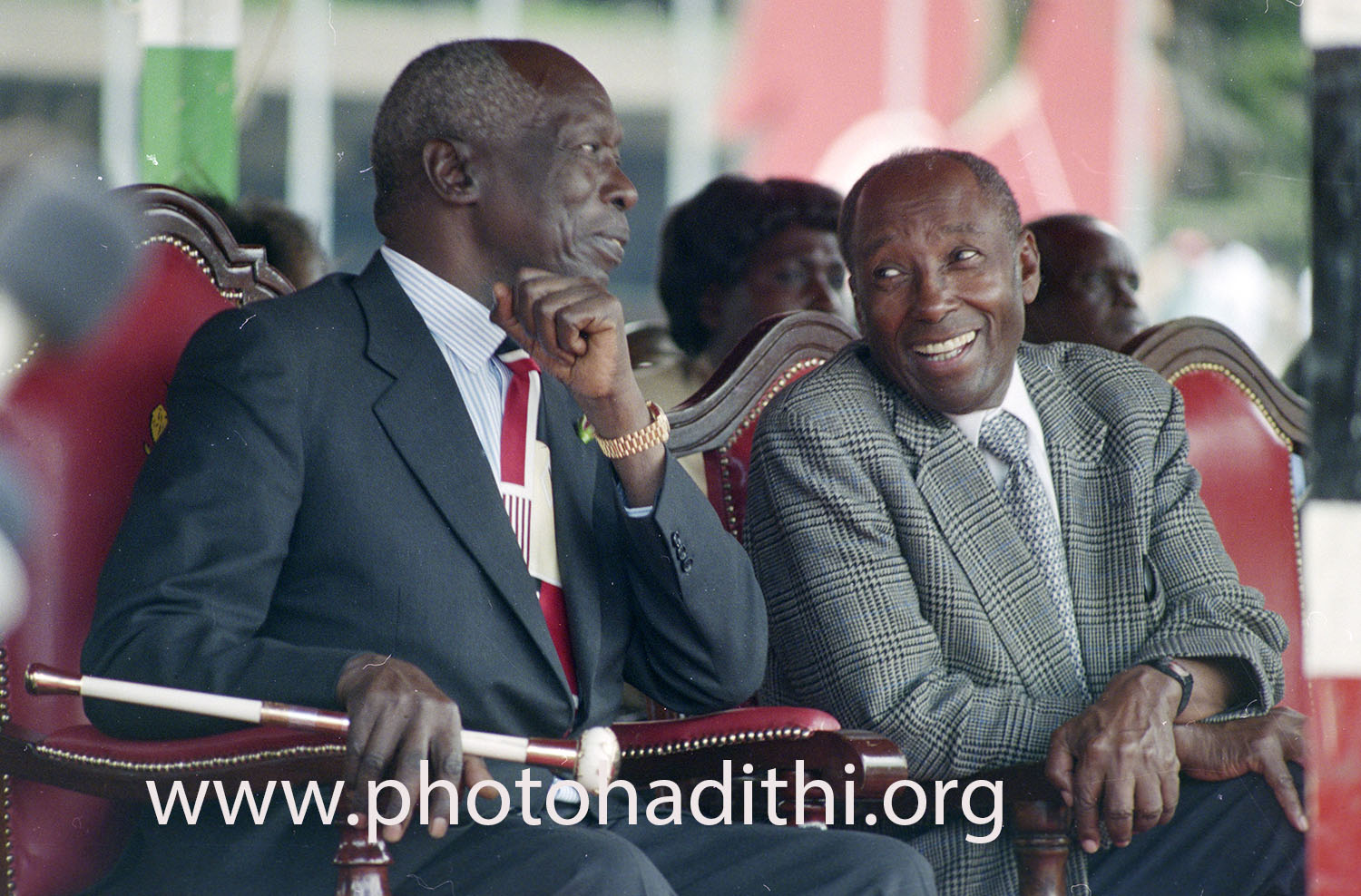 First Independant Party of Kenya Henchmen.Moi, Kamotho Saitoti Raila Ondinga